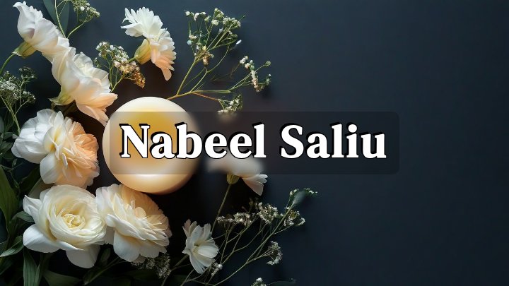 Nabeel Saliu, Welland, ON